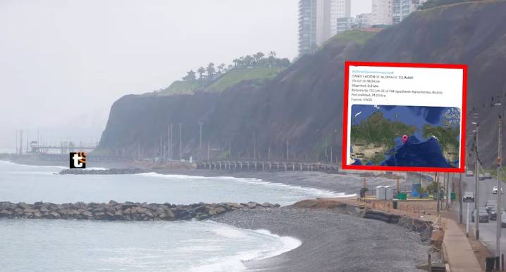 Se levanta alerta de tsunami en el litoral peruano