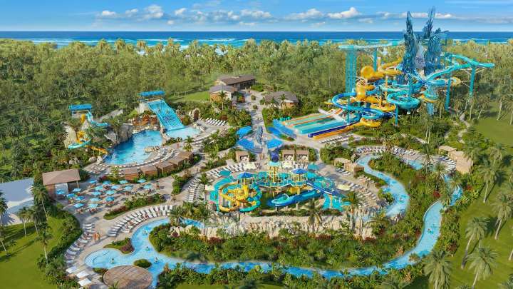 Norwegian Cruise Line Unveils Massive Waterpark for Great Stirrup Cay