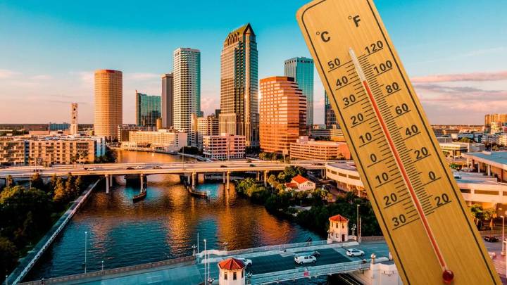 Tampa rompe récord histórico tras alcanzar los 100 °F por primera vez