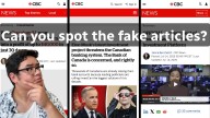 Spotting a scam vs. a legit CBC News article