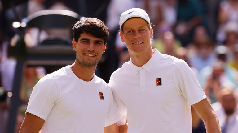 Wimbledon: Jannik Sinner facing Carlos Alcaraz in men's final