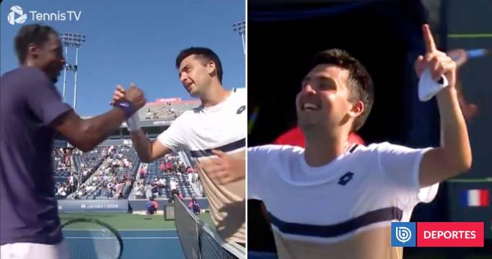 Tomás Barrios se anota triunfazo en Masters de Toronto: tumbó a Monfils tras levantar 4 match points