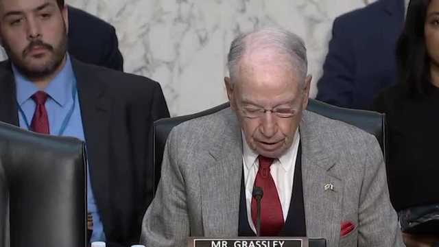 Grassley responds to Trump's criticism over judicial nominations