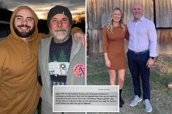 Exclusive | Dad who left kids voicemail before he was killed in Texas floods got evacuation alert after he was swept away