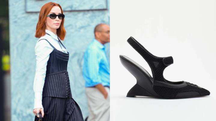 Emily Blunt Wore This Polarizing Shoe Style on Devil Wears Prada 2 Set