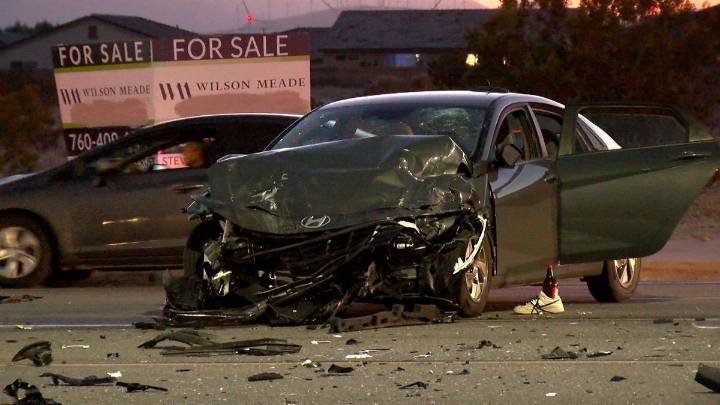 Siete personas fueron trasladadas a hospitales locales tras accidente automovilístico en Desert Hot Springs