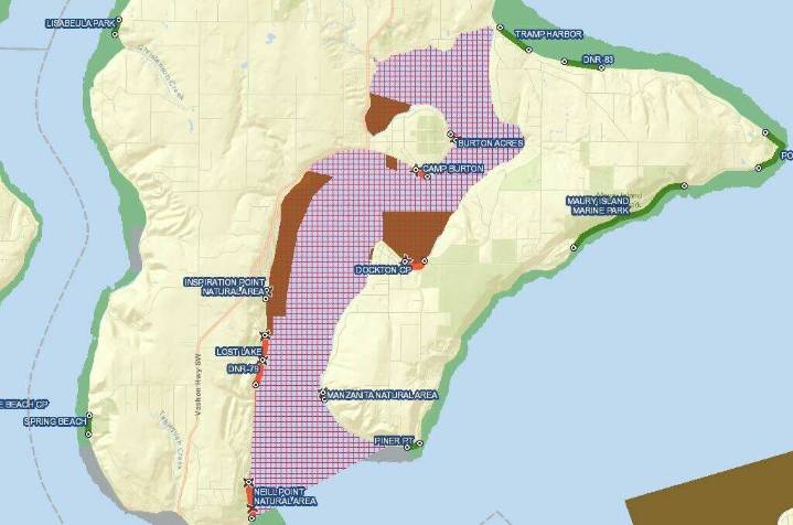 Shellfishing closed at Quartermaster Harbor due to unsafe poison levels