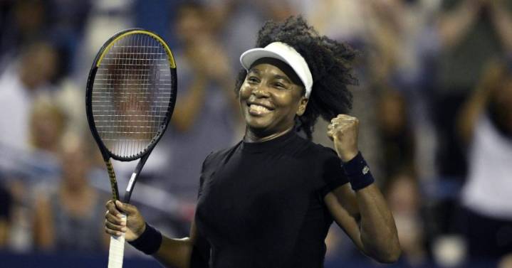 45-year-old Venus Williams becomes the oldest woman since Martina Navratilova to win a singles match