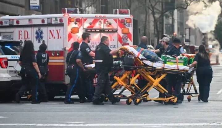 Tirador solitario mató a 4 personas en rascacielos de Nueva York y se suicidó