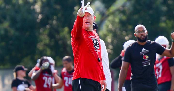 CRAWFORD | Louisville's first practice was more sweat than sizzle -- and designed that way
