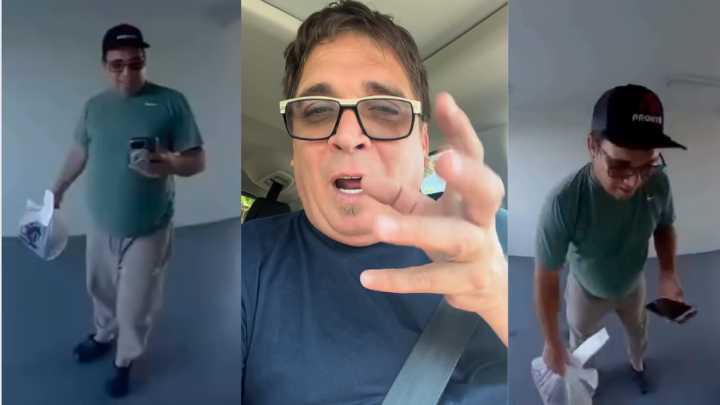 Humorista cubano José Coll RESPONDE tras ser grabado trabajando en UBER EATS.: Facturo para mi familia