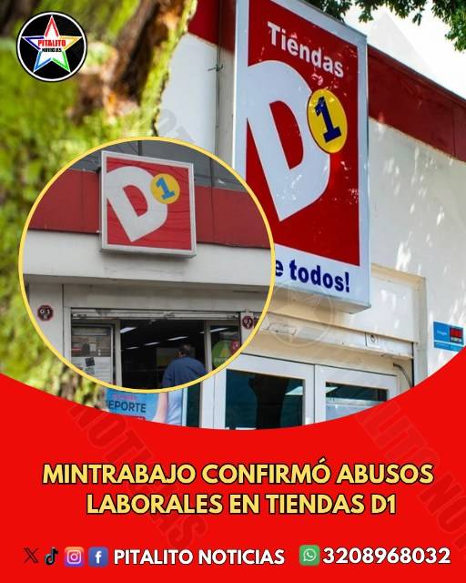 Ministerio de Trabajo confirma abusos laborales en tiendas D1