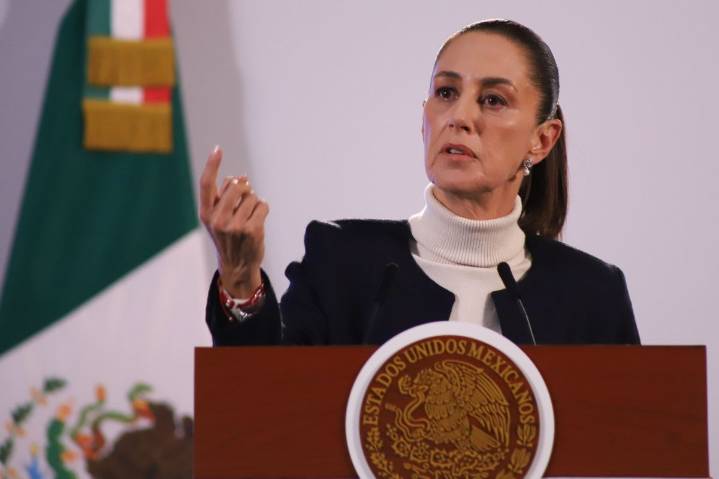 Inflación va a la baja señala la presidenta de México, Claudia Sheinbaum