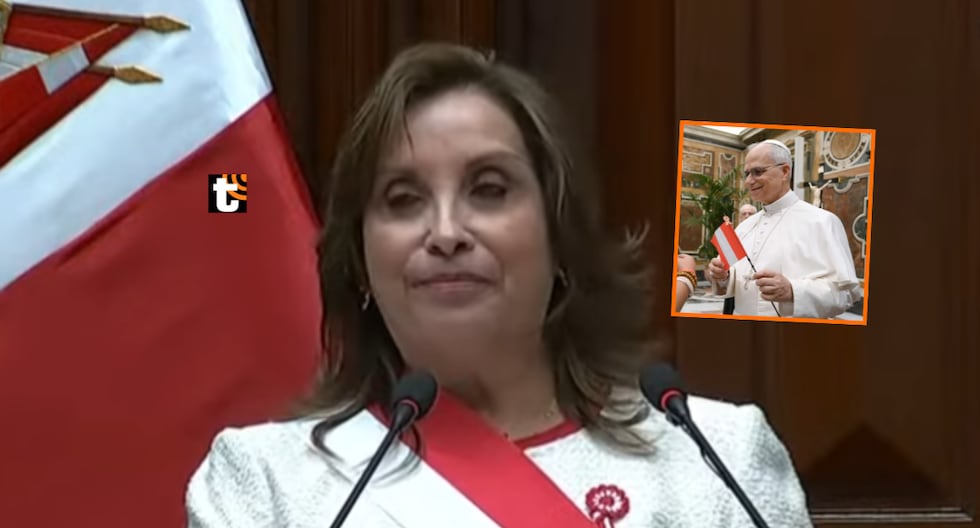 Dina Boluarte se dirige al papa León XIV y le reitera su invitación al Perú: “En nombre de todos” Antes de terminar su discurso por Fiestas Patrias, la mandataria aprovechó para expresarle al Santo Pa