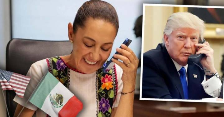 Sheinbaum y Trump definirán este jueves aranceles a México en llamada telefónica
