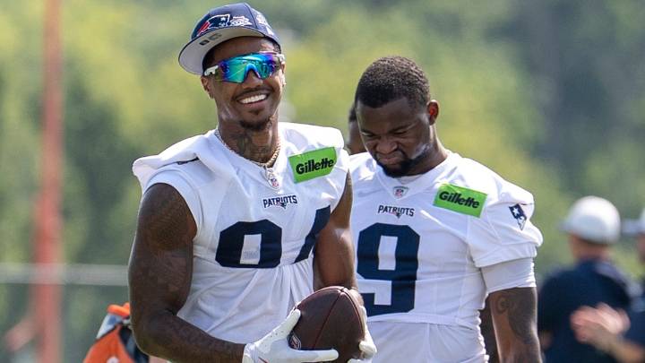Patriots 53-man roster projection: Could WR logjam result in a trade? – NBC Boston