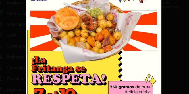Fritanga Fest 2026 en Bogotá: fechas, plazas participantes y todo lo que debes saber 