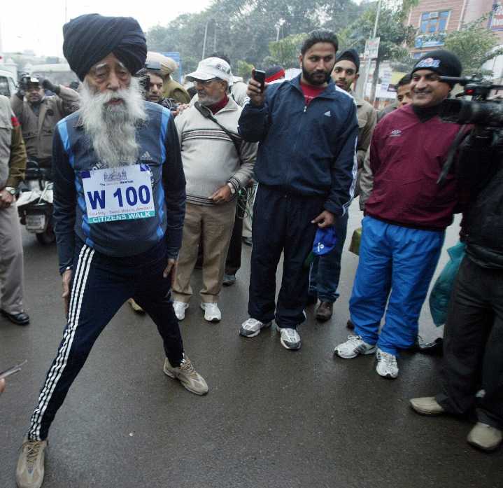 Fallece Fauja Singh a los 114 años de edad, leyenda de los maratones