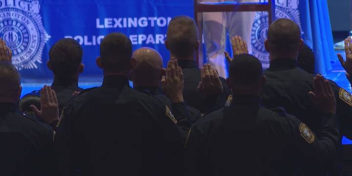 15 new officers join the Lexington Police Department