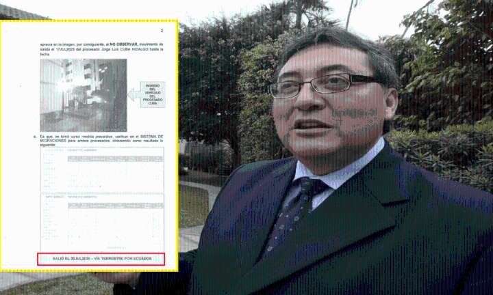 Exviceministro Jorge Cuba se fue a Ecuador a tan solo días de recibir su sentencia por el caso Metro de Lima