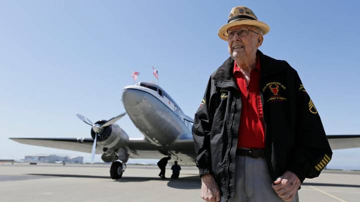 D-Day veteran and TikTok star ‘Papa Jake' Larson dies at 102