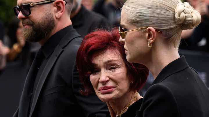 Sharon Osbourne's Outfit At Ozzy's Funeral Had A Heartbreaking Detail
