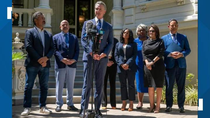 Newsom plots California redistricting if Texas redraws maps