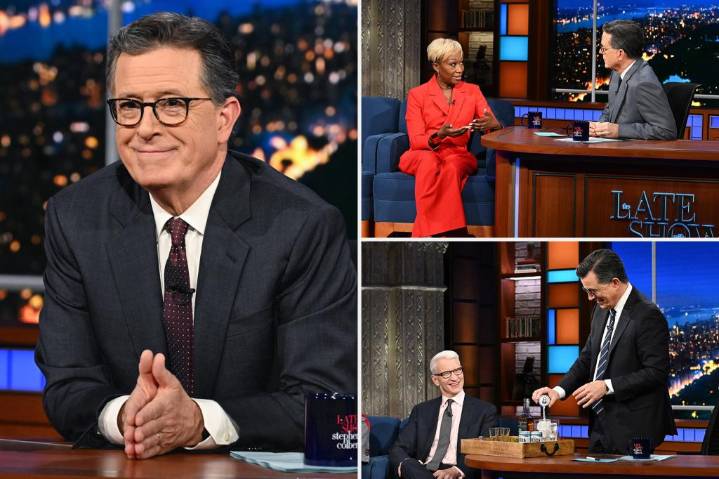 Stephen Colbert had left-wing journalists, hosts on 'The Late Show' more than 200 times