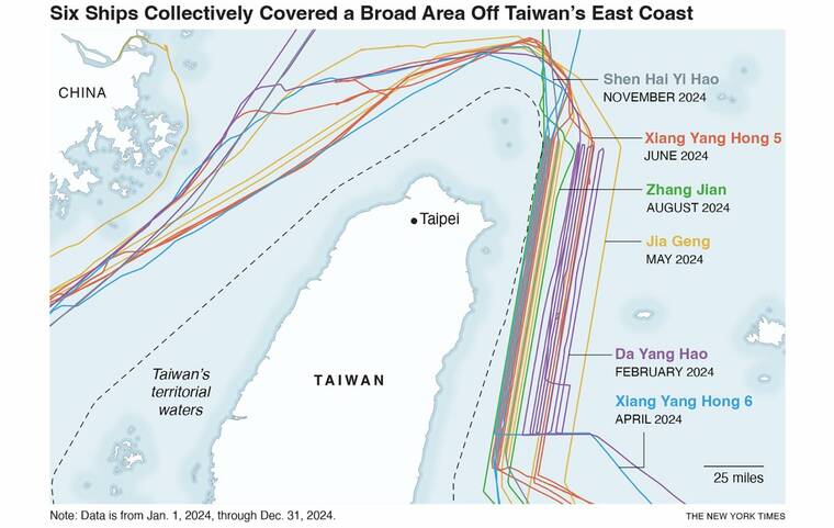China surveys seabeds where naval rivals may one day clash