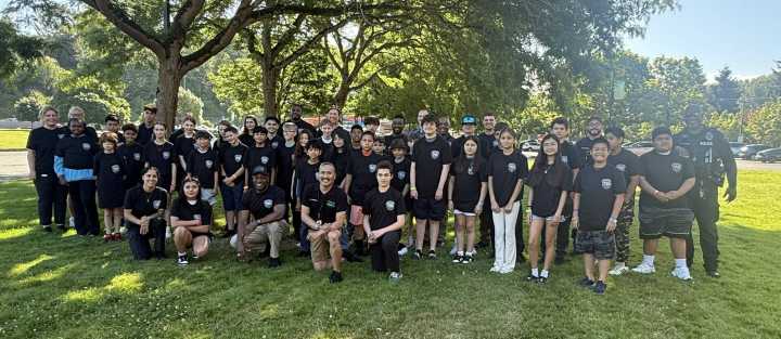 Renton PD hosts Youth Police Academy