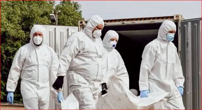 Ucrania devolvió cuerpos por que eran soldados rusos