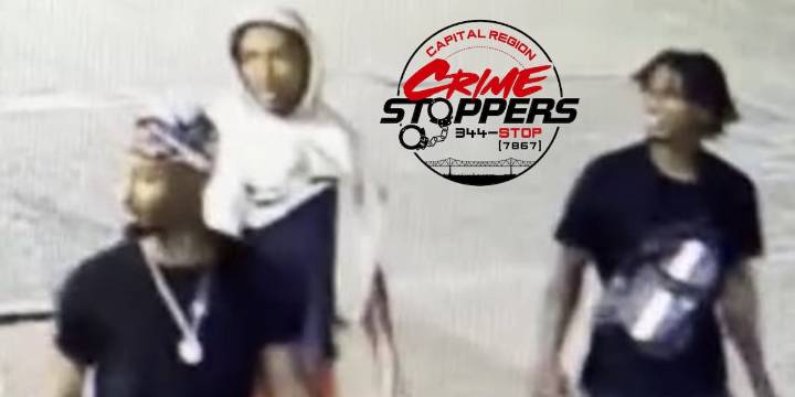 CRIME STOPPERS: 3 people sought in connection with vehicle burglary investigation