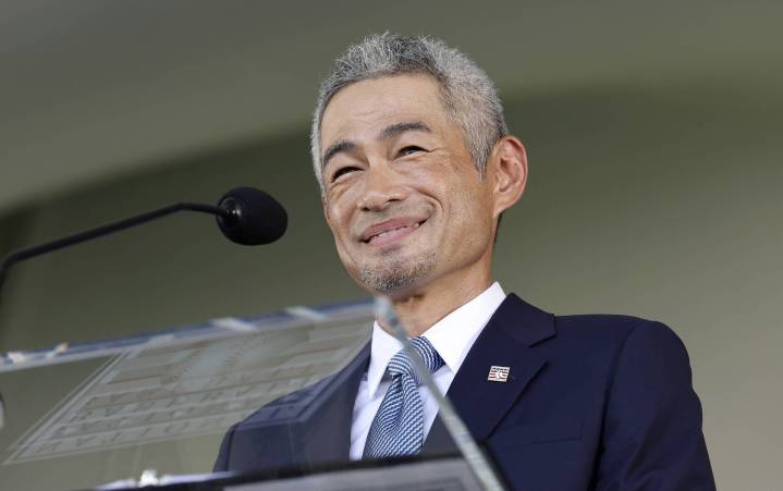 Ichiro Suzuki inducted into National Baseball Hall of Fame