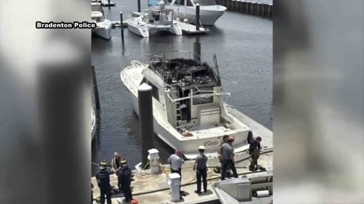 2 preteens, 1 teen accused of firing flare gun that ignited yacht docked at Bradenton marina 
