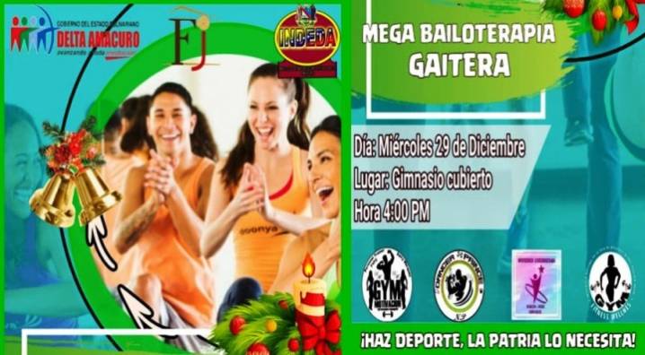 Indeda invita a una «Mega Bailoterapia Gaitera»