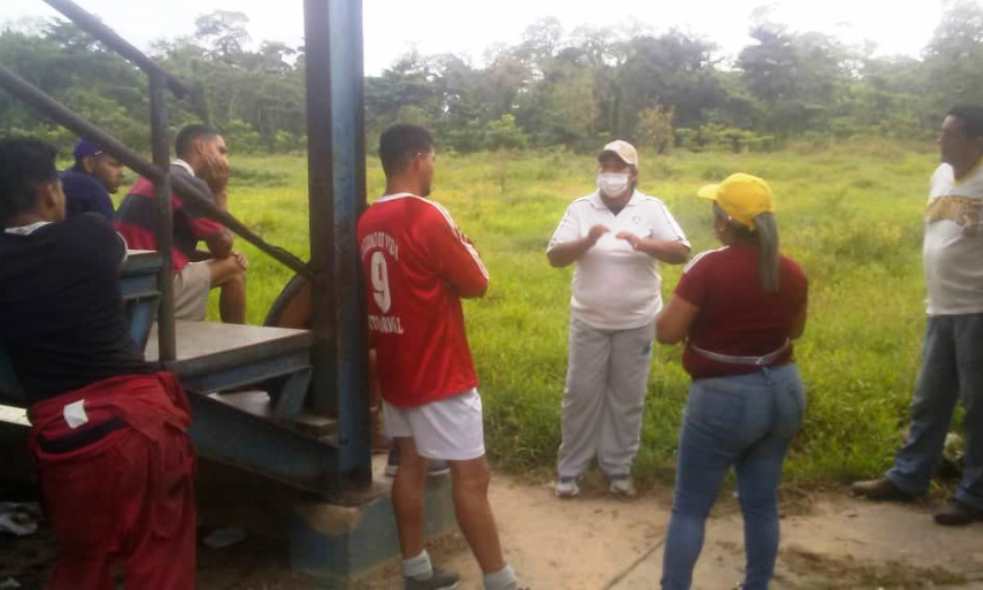 Indeda recuperará escenarios deportivos de la parroquia Virgen del Valle