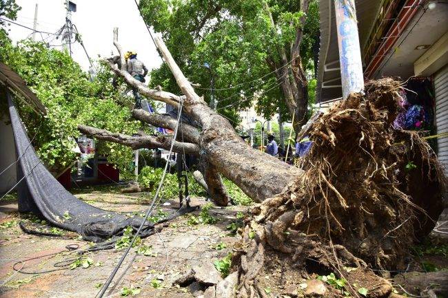 Gobierno del alcalde Ernesto Orozco atiende emergencias y declaró alerta amarilla por vendaval en Valledupar