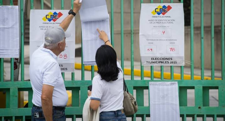Elecciones municipales Venezuela 2025: El Consejo Electoral extiende por dos horas más los comicios municipales en Venezuela  