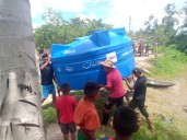 Llegan los materiales para plantas de agua potable a Araguaimujo y otras comunidades
