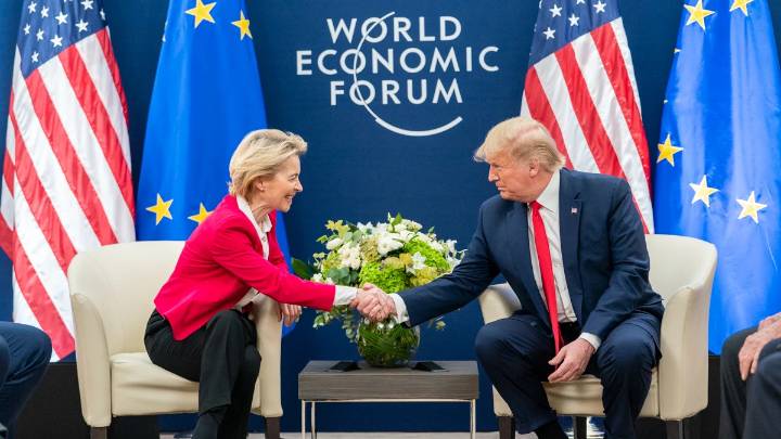Trump y Von der Leyen se reúnen en Escocia con el temor de una guerra arancelaria sobre la mesa
