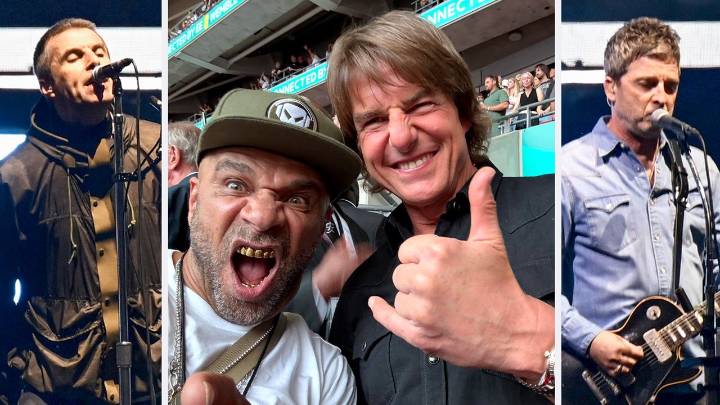 Tom Cruise Attends Oasis Concert Years After Band Roasted Him
