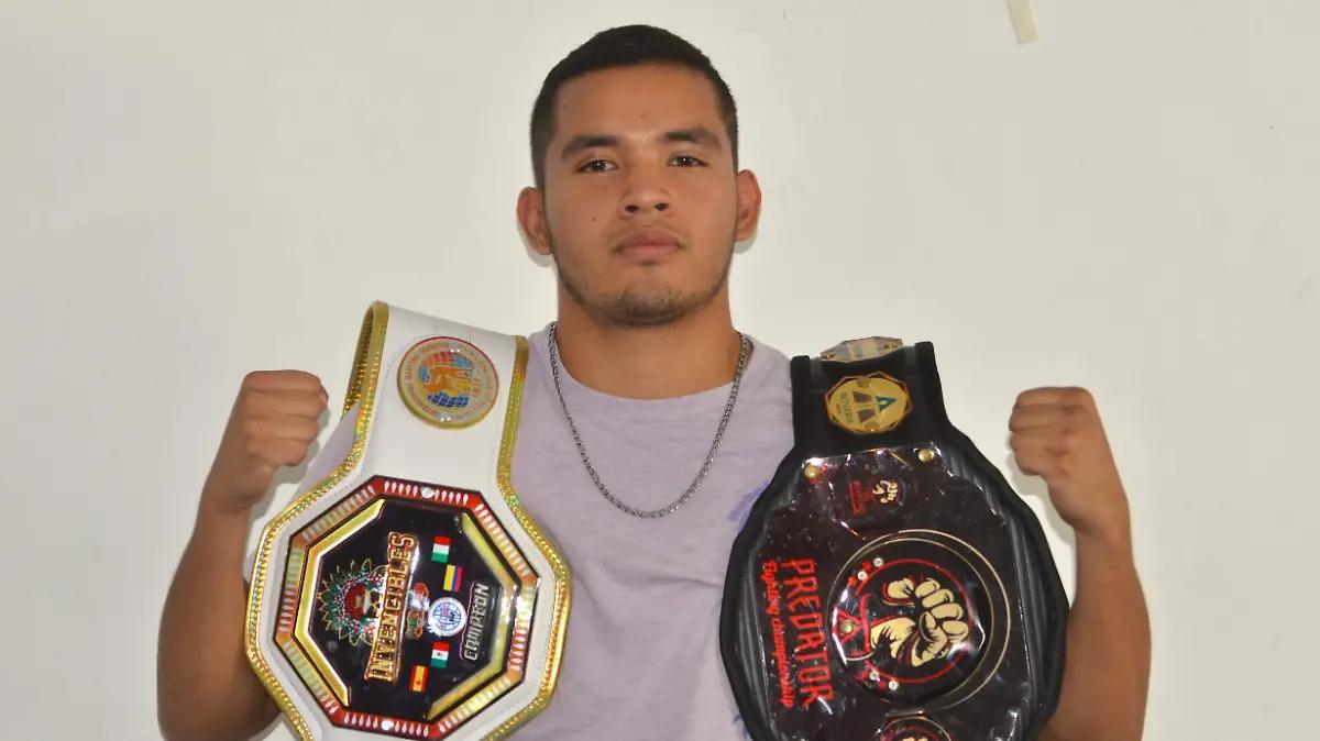 Abraham Mendoza, el salmantino con nicho de campeón en kick boxing
