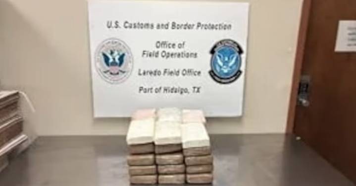 Cocaine worth more than $1 million seized at Texas border, CPB says