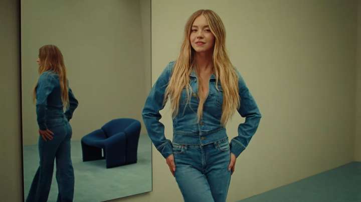 Sydney Sweeney en polémica por campaña de jeans