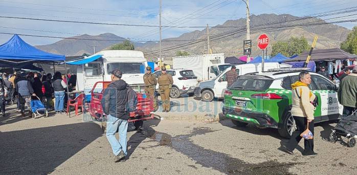 Más de 600 cajetillas de cigarros de contrabando fueron incautadas en la feria de Diego de Almagro