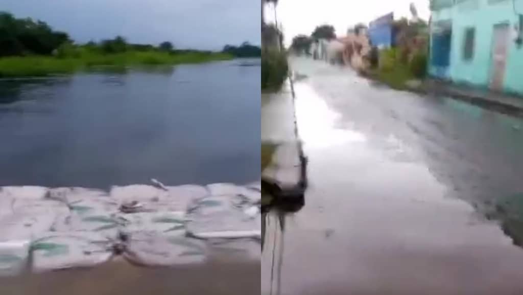 "No se sabe ni dónde estamos", río Matiyure se desbordó y convirtió a Achaguas en un lago (VIDEO)