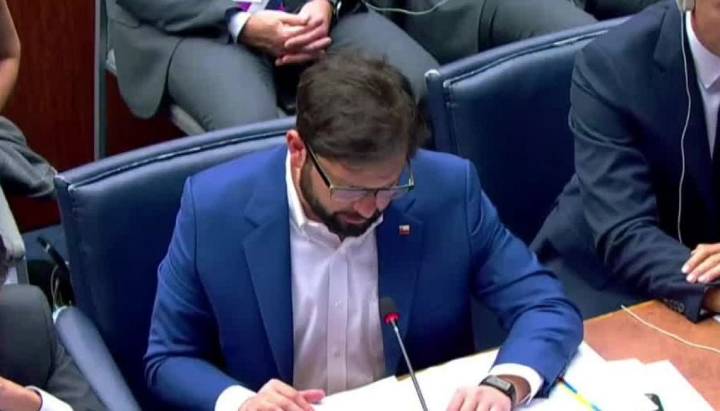 Presidente Boric encabeza cumbre "Democracia Siempre"