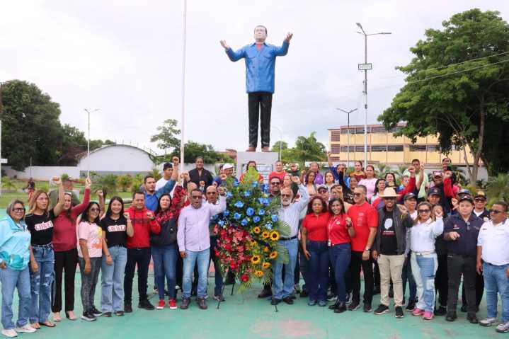 PSUV Monagas conmemora el 71 aniversario del natalicio de Hugo Chávez