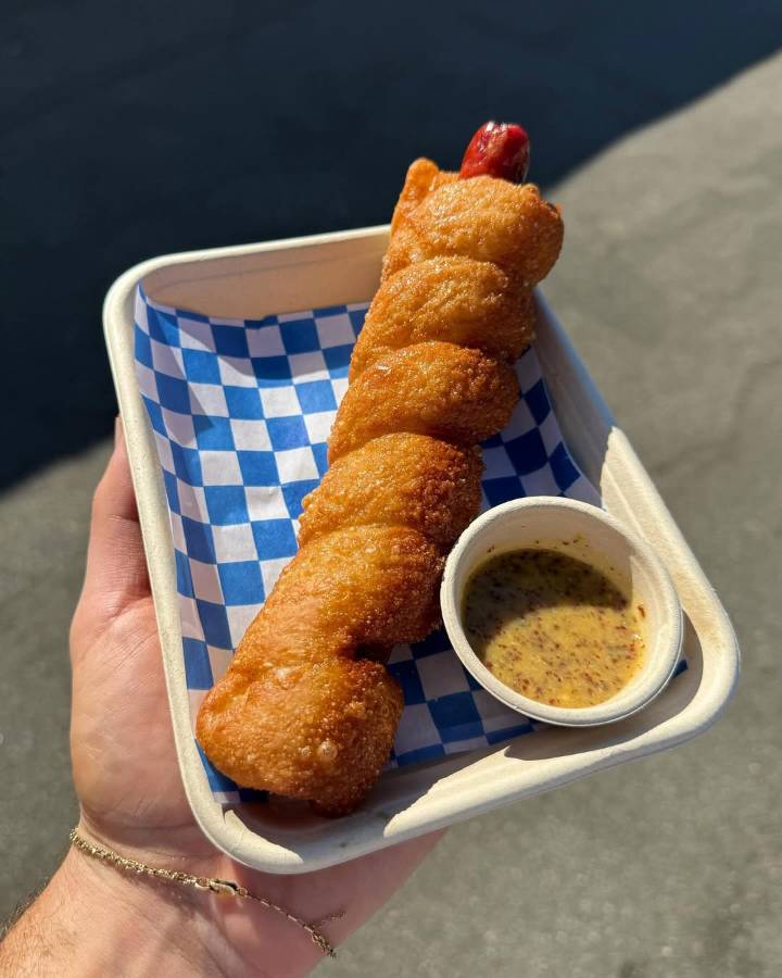 ‘Challahboration’ Hits Culver City with Sausage-Stuffed Treats and French Cruller Flair