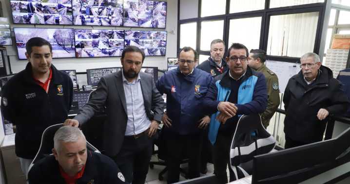Chillán Viejo suma 18 nuevas cámaras de vigilancia en zonas sin monitoreo
